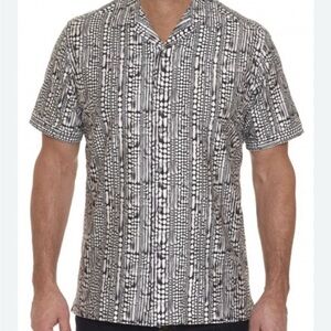 Robert Graham GOLIATH $198 Classic Fit Short Sleeve Shirt XL